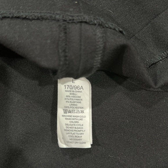 Kate Spade Black Long Sleeve Dress with Ruffle Cuffs - Picture 6 of 8